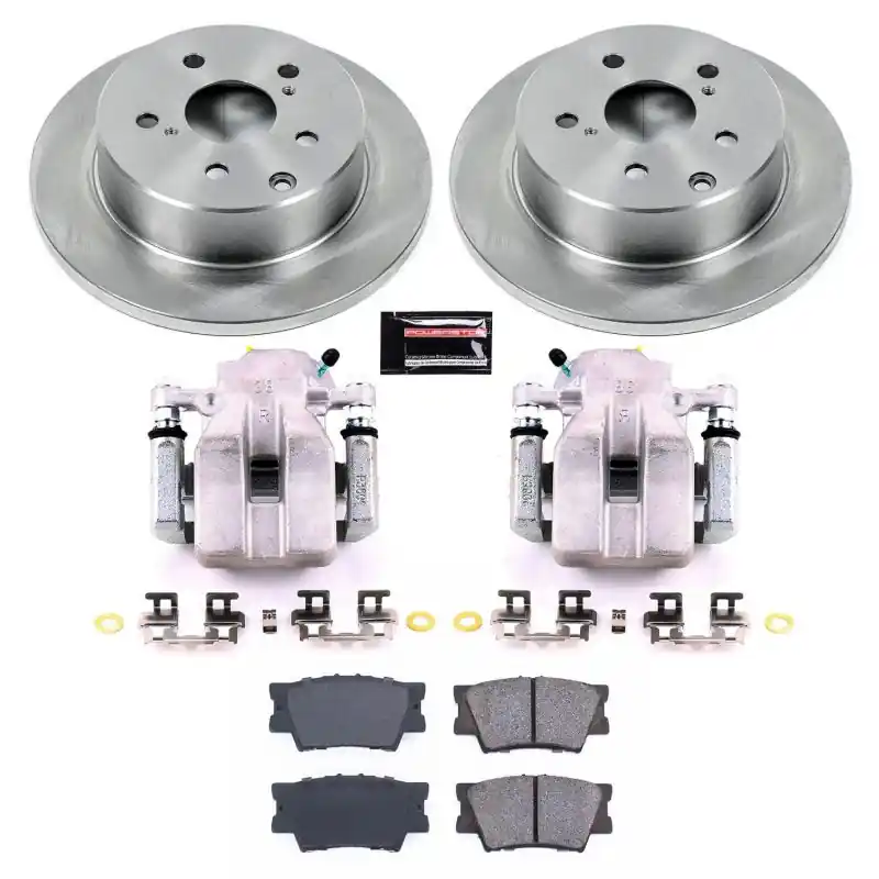Power Stop 11-18 Toyota RAV4 Rear Autospecialty Brake Kit w/Calipers Trusted Brand