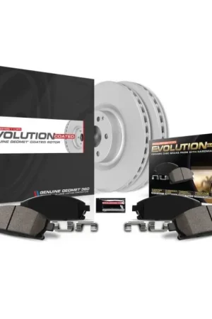 Special Discount Power Stop 99-00 Mazda Protege Front Z17 Evolution Geomet Coated Brake Kit