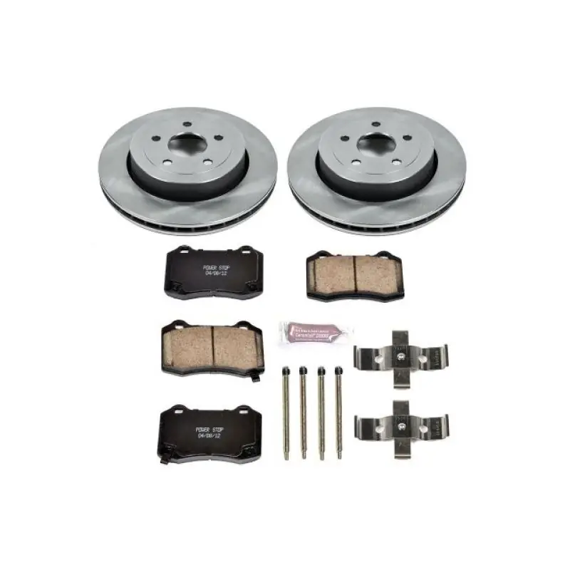 Power Stop 06-10 Jeep Grand Cherokee Rear Autospecialty Brake Kit Markdown