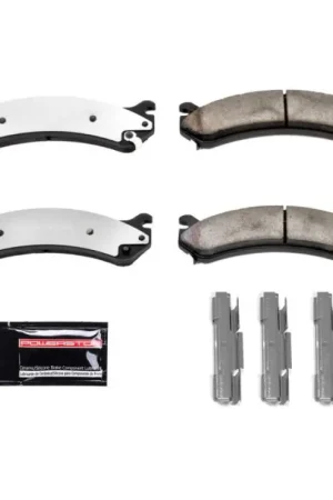 Low Price Power Stop 00-05 Cadillac DeVille Front Z36 Truck & Tow Brake Pads w/Hardware