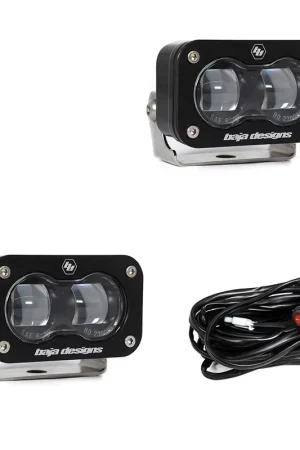 S2 SAE, Pair LED Spot, Clear Baja Designs Fan Favorite