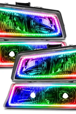 Best Seller Oracle 03-06 Chevy Silverado Pre-Assembled Headlights w/ Parking Lights - w/o Controller