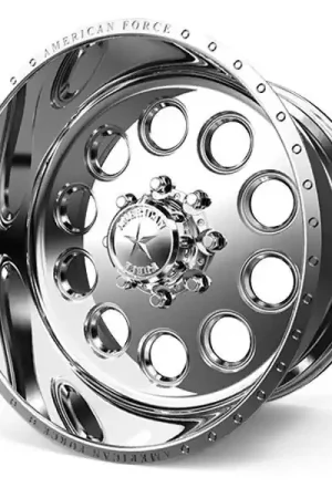 American Force Forged Wheels Big Ten F09 Polished 26x16 -101mm Offset 6x139.7 (6x5.5) Hassle-Free Returns