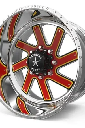 Special Discount American Force Forged Wheels Thor 246 Polished 22x12 -40mm Offset 5x127 (5x5)
