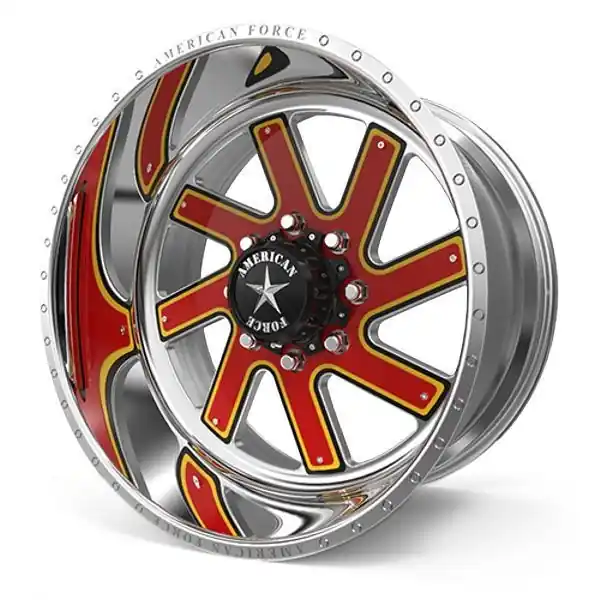 Special Discount American Force Forged Wheels Thor 246 Polished 22x12 -40mm Offset 5x127 (5x5)