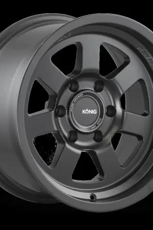 Free Shipping Konig HT2 18X9 5X127 ET0 Matte Black