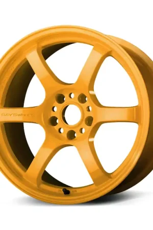 Gram Lights 57DR 17x9.0 +12 5x114.3 Mach Yellow Luxury