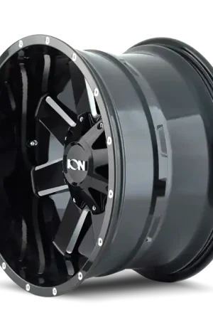 In Demand ION Type 141 20x9 / 6x120 BP / 18mm Offset / 78.1mm Hub Gloss Black Milled Wheel