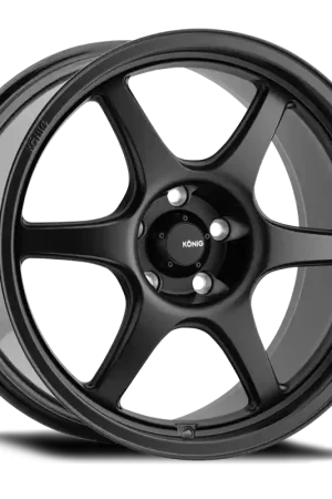 No Minimum Order Konig Hexaform 18x8.5 5x112 ET43 Matte Black