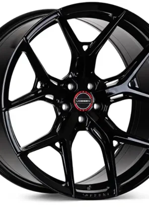 Vossen HF-5 20x9 / 5x112 / ET32 / Flat Face / 66.5 - Gloss Black Wheel Weekend Sale