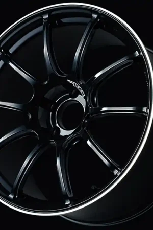 Limited Edition Advan RZII 16x7.0 / +48 Offset / 4x100 / 63mm Bore / Racing Gloss Black and Ring