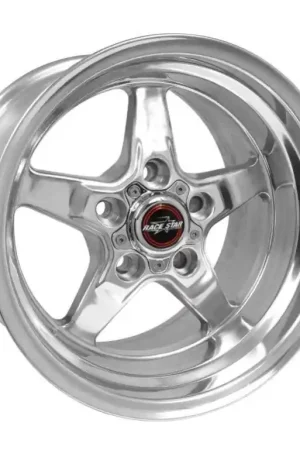 Fast Shipping Race Star 92 Drag Star 15x10.00 5x115bc 6.25bs Direct Drill Polished Wheel