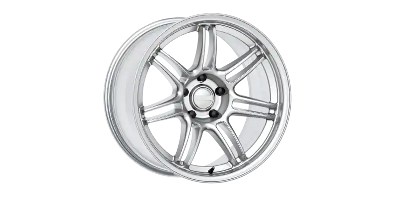 Top Rated Kansei K17H Seven 19x10.5in / 5x120 BP / 12mm Offset / 72.56mm  Bore - Hyper Silver