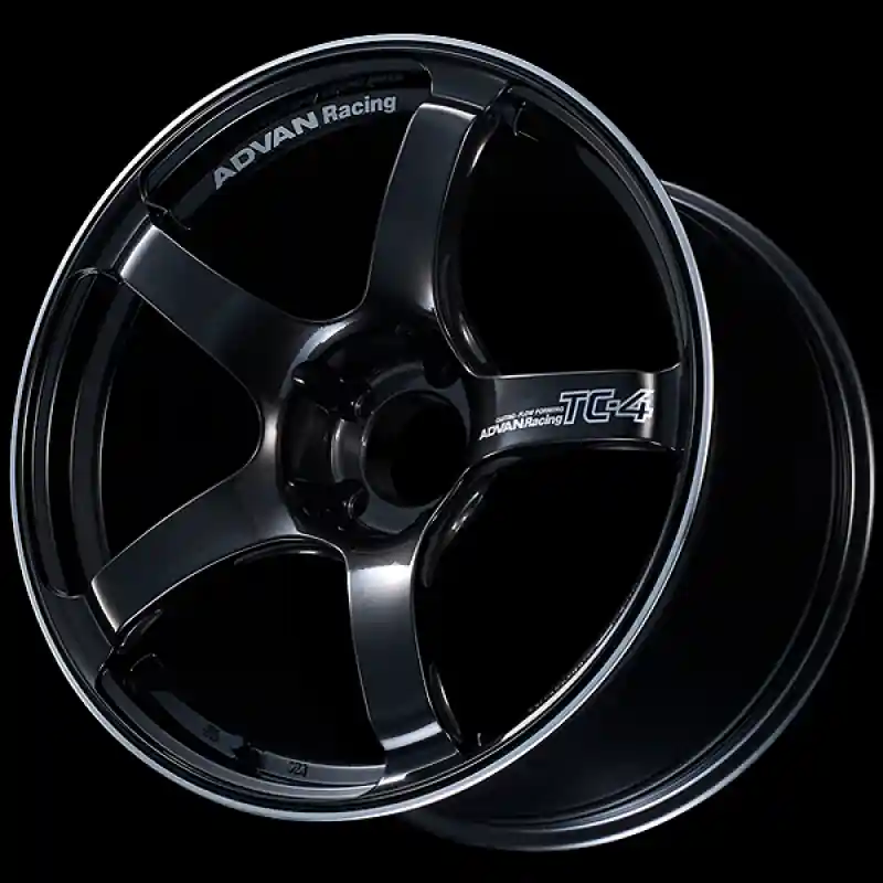 Weekend Sale Advan TC4 18x10 +35 5x114.3 Racing Black Gunmetallic and Ring Wheel