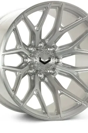 Money Back Guarantee Vossen VFX-03 24x14 - 6x139.7 - ET15 - Deep - 78.1 - Brushed Gloss Clear Wheel