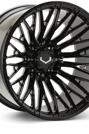 Warranty Included Vossen VFX-04 24x10 - 6x139.7 - ET25 - Deep - 78.1 - Gloss Black Wheel