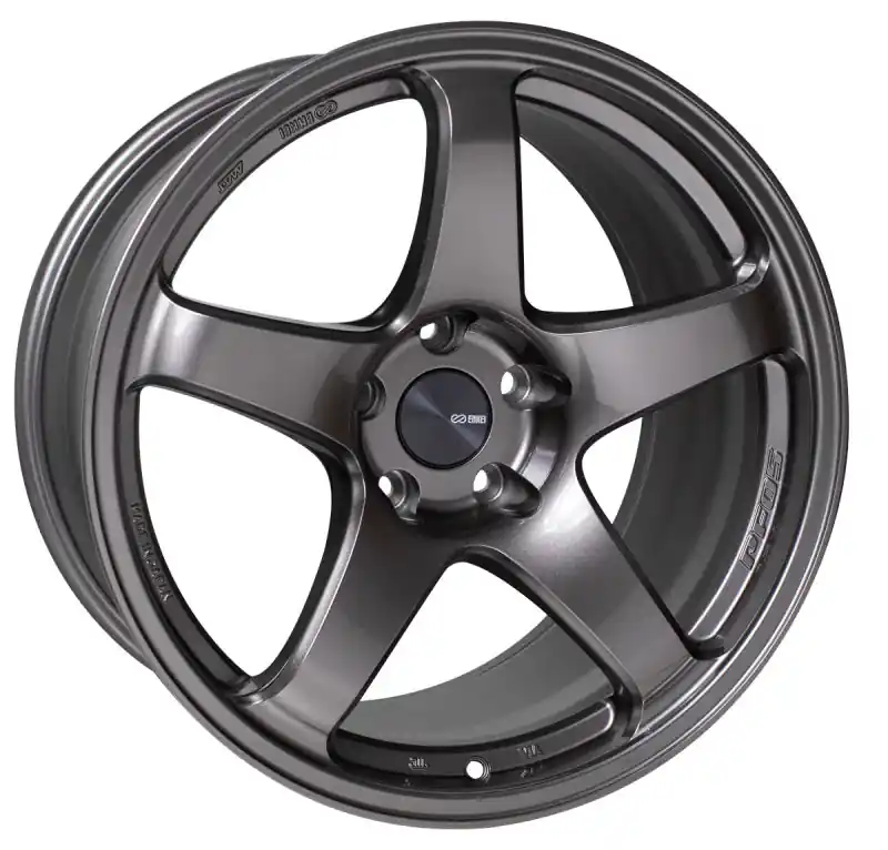 Latest Enkei PF05 17x9 5x114.3 40mm Offset 75mm Bore Dark Silver Wheel