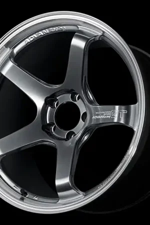 Advan GT Beyond 18X9.5 / +45 Offset / 5x120 BC / +45mm Bore / Machining and Hyper Platinum Black Grab Now
