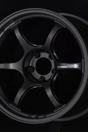 Advan RG-D2 17x7.5 +38 4x100 Semi Gloss Black Wheel Crafted