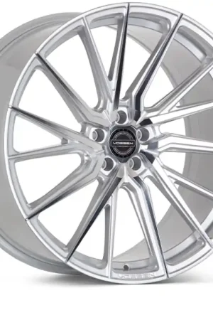 Vossen HF-4T 21x10.5 / 5x120 / ET38 / Deep Face / 72.56 - Silver Polished - Right Wheel Certified