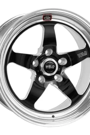 Weld S71 17x4.5 / 5x4.75 BP / 1.7in. BS Black Wheel (Medium Pad) - Non-Beadlock Deal