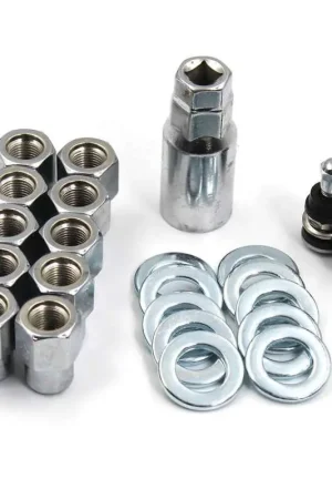 Best Choice Race Star Pro Forged Lug Kit 7/16in. Closed .50in. Shank 13/16in. Head (1.063in. Washer) - Set of 10