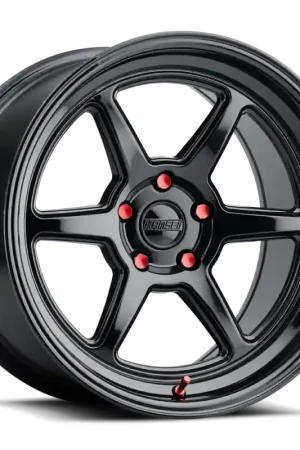 Free Returns Kansei K14B Roku 18x9.5in / 5x112 BP / 22mm Offset / 66.56mm Bore - Gloss Black Wheel