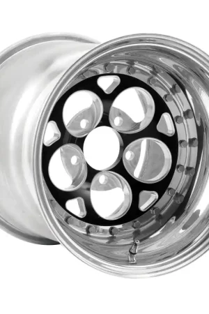 Weld Magnum III 15x4 / 5x4.75 BP / 1.5in. BS Black Wheel - Non-Beadlock Buy Today