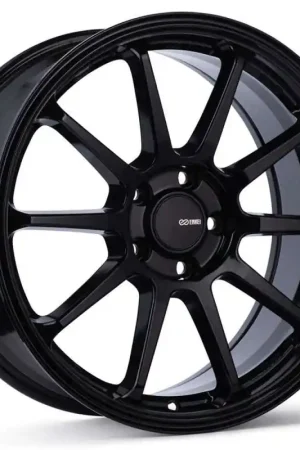 Premium Enkei PX-10 19x8 5x114.3 45mm Offset 72.6mm Bore Gloss Black Wheel