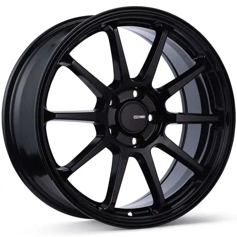 Premium Enkei PX-10 19x8 5x114.3 45mm Offset 72.6mm Bore Gloss Black Wheel