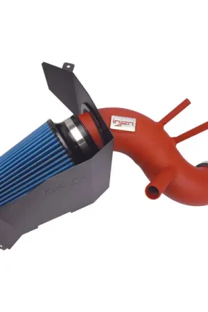 Injen 2018+ Kia Stinger 2.0L Turbo L4 Wrinkle Red Short Ram Tuned Intake System Last Chance