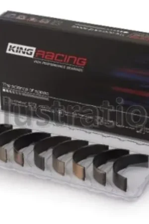 King Engine Bearings Honda 4 B18A1/B18B1 Connecting Rod Bearing Set - Size STD New Arrival