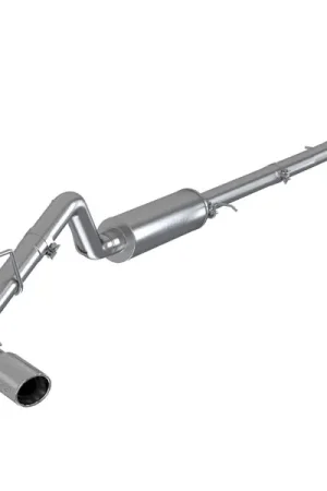 MBRP 2019 Ford Ranger Ecoboost 2.3L 4in OD Tip Single Side Exit 3in T304 Cat Back Hassle-Free Returns
