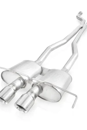 Certified Stainless Works 2009-15 Cadillac CTS-V Coupe 3in Catback System X-Pipe S-Tube Mufflers 4in Tips