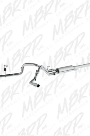 Money Back Guarantee MBRP 2015 Ford F-150 2.7L / 3.5L EcoBoost 2.5in Cat Back Dual Side Split Alum Exhaust System