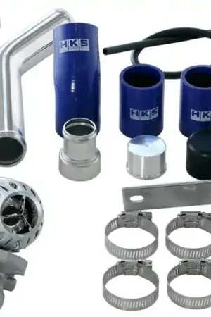 Special Offer HKS 08+ Evo 10 SSQV4 BOV Kit Includes 2 Polished Aluminum Pipes