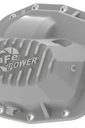 aFe Street Series Front Differential Cover Raw 2018+ Jeep Wrangler (JL) V6 3.6L (Dana M186) Free Returns