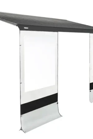 Certified Thule Rain Blocker G2 Front Panel 5.7ft. x 6.9ft. - Silver