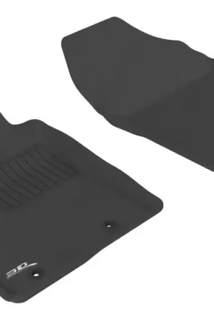 Luxury 3D MAXpider 2012-2017 Toyota Prius/Prius V Kagu 1st Row Floormat - Black