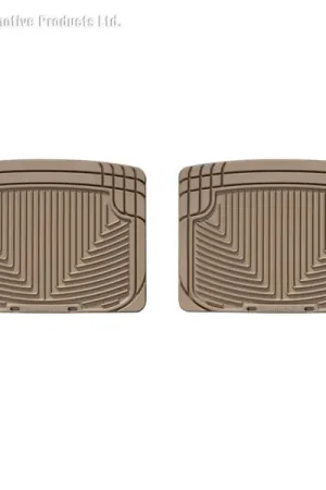 Affordable WeatherTech 93 Mercedes-Benz 300CE Rear Rubber Mats - Tan