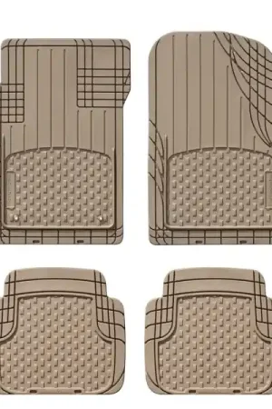 WeatherTech Universal All Vehicle Front and Rear Mat - Tan Authentic