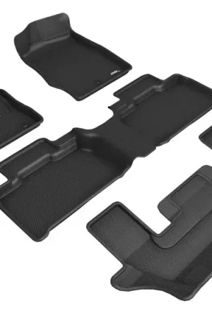 3D MAXpider 2020-2021 Ford Explorer 1st/2nd/3rd Row Floor Mats - Black Get Yours