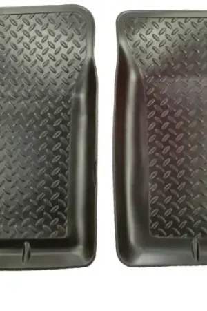 Free Returns Husky Liners 95 1/2-04 Toyota Tacoma Classic Style Black Floor Liners