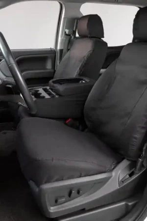 Covercraft 03-06 Chevrolet Silverado Polycotton SeatSaver Custom Front Row Seat Covers - Charcoal Last Chance