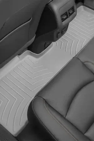 WeatherTech 2018+ Lincoln Navigator/Navigator L Rear FloorLiner - Grey Trending
