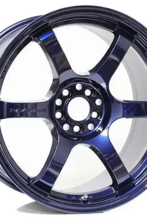 Gram Lights 57DR 18x9.5 +22 5x114.3 Eternal Blue Pearl Wheel (Min Order Qty 20) Fan Favorite