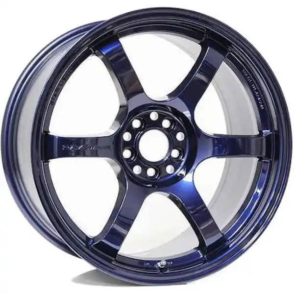 Gram Lights 57DR 18x9.5 +22 5x114.3 Eternal Blue Pearl Wheel (Min Order Qty 20) Fan Favorite