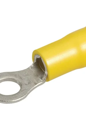 Narva 5.0mm Ring Terminal Yellow (14 Pack) - 56086BL Special Offer