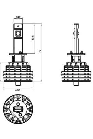 LED Autolamps H1-5000LM LED H1 Headlight Kit - Single Beam Buy Online