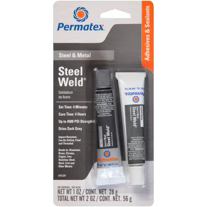 Permatex Steel Weld 56g Dries Dark Grey- 84209 - PX84209 Genuine